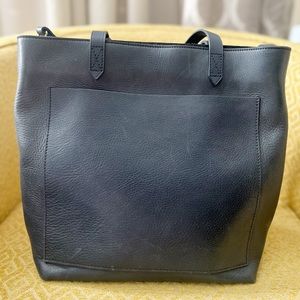 Madewell Transport Tote Medium Navy Blue Bag